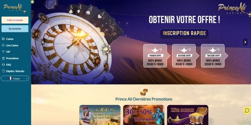 En savoir plus sur prince ali casino en ligne